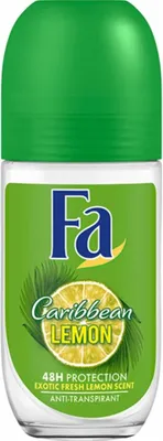 Produktbild von Fa Deo Roll-on - Caribbean Lemon - 50ml