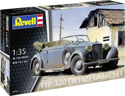 Zdjęcie produktu dla Revell Typ 320 (W142) Cabriolet 1:35