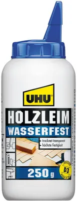 Produktbild von UHU Holzleim Wasserfest, Flüssigkeit, RoHS, REACH, CE, 1 Stück(e), Lösungsmittel, Niederlande