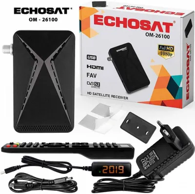 Produktbild von Echosat OM-26100 HDTV HD Mini Sat digitaler Satelliten Receiver DVB-S2