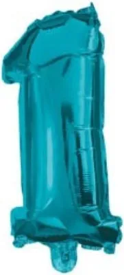 Image de Ballon Chiffres env. : 10 cm de haut Chiffre 1