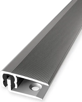 Produktbild von PROVISTON | Abschlussprofil | Parkettausgleich | Breite: 30 mm | Höhenausgleich: 7 - 18 mm | Länge: 900 mm | Aluminiumprofil | Edelstahloptik | 1 Stück