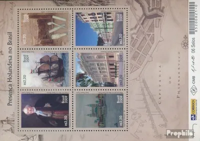 Produktbild von Briefmarken Brasilien 2009 Mi Block143 (kompl.Ausg.) postfrisch Kulturelles Erbe