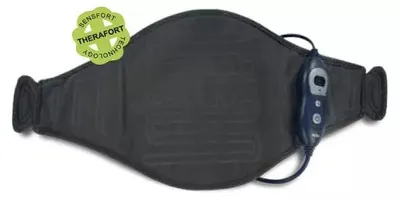 Image de Coussin pour lombaires chauffant noir - Solac - CT8680 -
