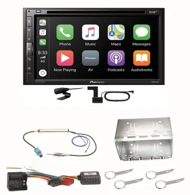 Produktbild von Pioneer AVH-Z5200DAB Android Auto Carplay Bluetooth Einbauset für Fox Polo 9N3