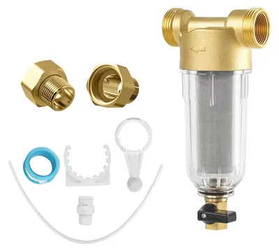 Productafbeelding van Herbruikbaar fijnfilter voor waterkraan en sedimentfilter (3/4 inch)