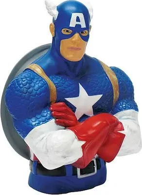 Produktbild von SEMIC MARVEL COMICS CAPTAIN AMERICA BÜSTE SPARbüchse SALVADANIO NEU!
