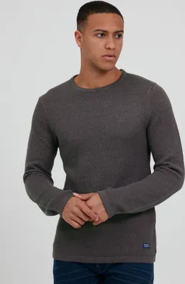 Produktbild von BLEND BHAlfons Herren Strickpullover Grobstrick Pullover aus 100% Baumwolle