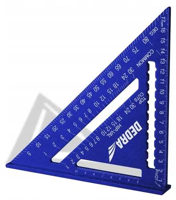 Zdjęcie produktu dla DEDRA Kątownik stolarski ML2070, 180 mm, wytrzymały, do obróbki drewna