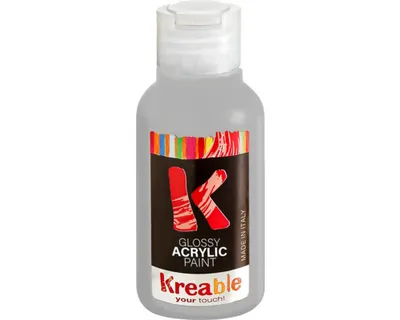 Obrázek produktu pro Akrylová barva 100 ml stříbrná