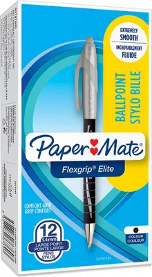 Produktbild von Paper Mate - biros Flexgrip schwarz