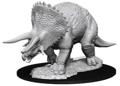 Produktbild von Dungeons and Dragons: Nolzurs Marvelous Unpainted Miniatures – Triceratops