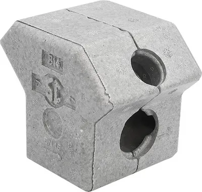 Produktbild von Dämmschale aus Neopor 1/2" bis 2" für JS-Freistrom-und KFR-Ventile mit Außengewinde in verschiedenen Größen