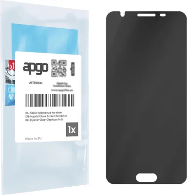 Produktbild von apgo Displayschutzglas Anti-Spähen Schutzglas für Samsung Galaxy J5 Prime - Blickschutzglas Bildschirmschutz, 7H Hybrid Schutzglas mit Keramikbeschichtung [Matt, Full Glue, Anti-Spy]