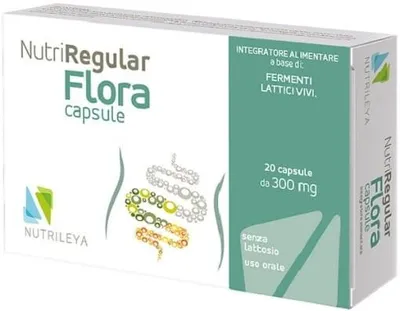 Produktbild von NUTRIREGULAR FLORA, 20 Kapseln