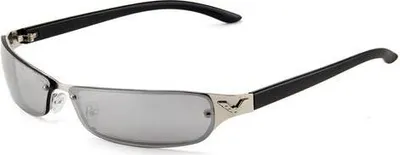 Produktbild von Klein Schmale Matrix Style Neo Sonnenbrille Emeco Brille 2028 Silber verspiegelt