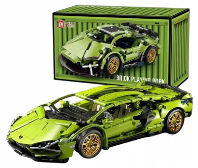 Produktbild von Bausteine für Kinder, Sportwagen Lamborghini, 317 Teile