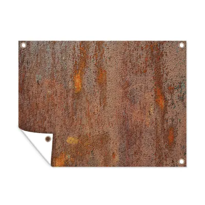 Obrázek produktu pro MuchoWow® Zahradní plakáty - Železo - Rez - Průmyslová - Ocel - 30x40 cm - Zahradní dekorace