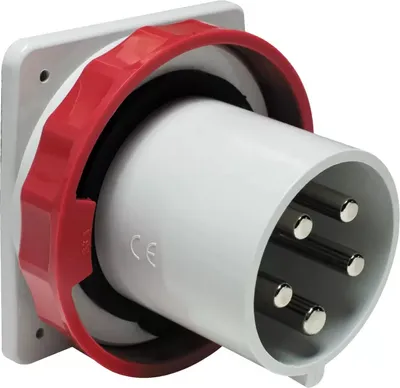 Produktbild von Schneider Electric AufbaugeräteCEE Stecker, 63A, 3p+N+E, 380-415 V AC, IP67 81883