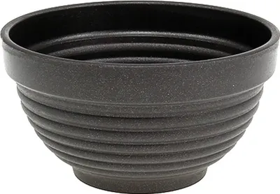 Produktbild von R-Schale Blumenschale Kunststoff Anthrazit Ø13cm, 10 Stk, 10 Stück