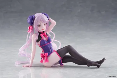 Produktbild von Overlord Desktop Cute PVC Statue Shalltear Chinese Dress Ver. 13 cm