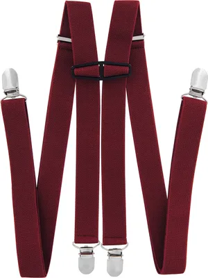 Produktbild von axy Herren Hosenträger 4 Stabile Clips H-Form 2,5cm Breit verstellbar und elastisch 120cm Lang