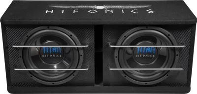 Immagine prodotto di HIFONICS doppia cassa attiva bass reflex sub TDA-250R doppia cassa bass reflex 2x25 cm