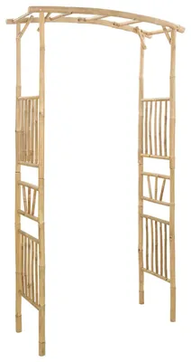 Obrázok produktu pre vidaXL Záhradný oblúk, prírodný, 110 x 40 x 205 cm, bambus