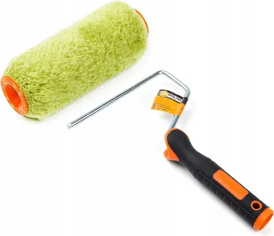 Image de Rouleau à peinture SYNTEX (rechange) 18 cm 48 mm + manche pour rouleau 8 x 180 mm