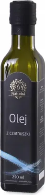 Zdjęcie produktu dla Olej z czarnuszki PREMIUM 250ml Naturini