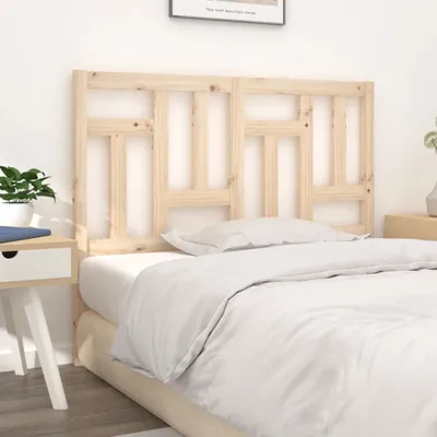 Produktbild von vidaXL Kopfteil 145,5x4x100 cm Massivholz Kiefer - Kopfteil - Kopfteile - Bettkopfteil - Holzkopfteil