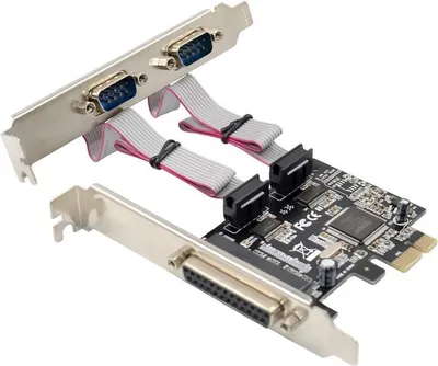 Produktbild von Microconnect MC-PCIE-MCS1P2S, PCIe, Parallel, ASIX MCS9901, 100 g, 146 mm, 111 mm