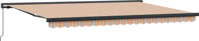 Immagine prodotto di Tenda da sole retrattile Multicolore 500 x 300 cm Tessuto e metallo