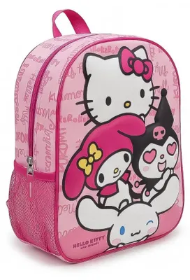 Produktbild von mybagstory | Kinderrucksack | 3D Hello Kitty | Rosa 31 cm
