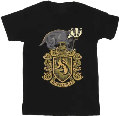 Produktbild von Harry Potter - "Hufflepuff" T-Shirt für Herren BI31049 (M) (Schwarz)