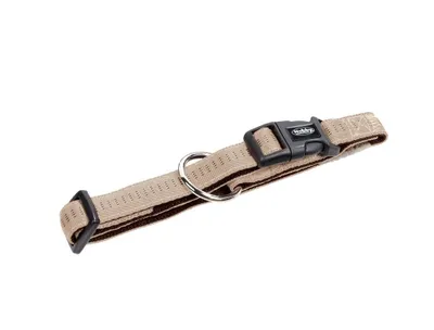 Produktbild von Nobby 78512-83, Hund, Standardkragen, Beige, Nylon, M-L, 25 mm