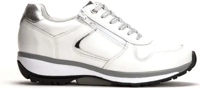 Zdjęcie produktu dla Wygodne buty Xsensible Jersey, białe, sznurowane buty damskie, skóra, NOWOŚĆ - Buty damskie Wygodne sznurowane buty, białe, skóra (skóra elastyczna), wysokość obcasa: 25 mm
