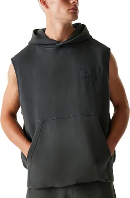 Produktbild von New Era Sleeveless Hoody WASHED Chicago Bulls charcoal - L