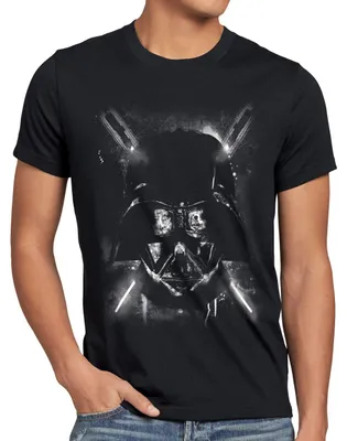 Produktbild von style3 Vader Rorschach Herren T-Shirt imperium darth todesstern