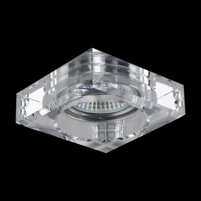 Immagine prodotto di Downlight ELEGANT GLASS FIX 1xGU10/50W, cristalli L: 78, L: 25, H: 78, dimmerabile
