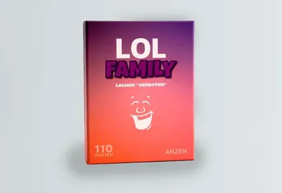 Zdjęcie produktu dla Carletto LOL FAMILY - Lachen "verboten", Gra karciana, Rodzina, 8 lat(a), Edycja rodzinna, 15 min, Gra rodzinna