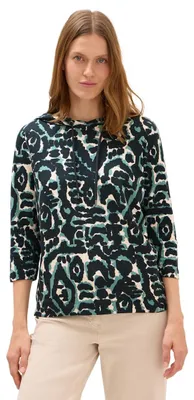 Produktbild von Cecil Damen Gemustertes Hoodie Shirt