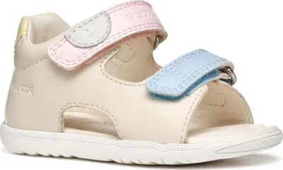 Produktbild von Geox Mädchen Klassische Sandalen B254WA 08502 C1M2M Farbe: Beige Größe: 21