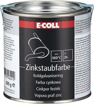 Produktbild von Zink-Staubfarbe 375ml/800g Dose E-COLL EE