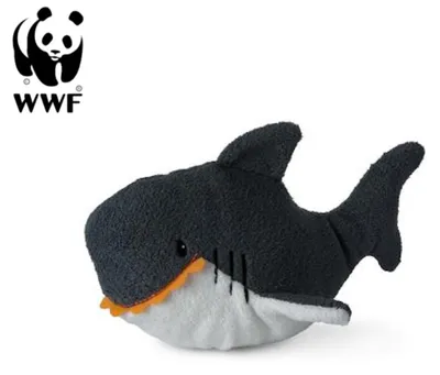 Obrázok produktu pre WWF Cub Club - Žralok Stevie (sivý, 20 cm) pre batoľatá plyšová hračka