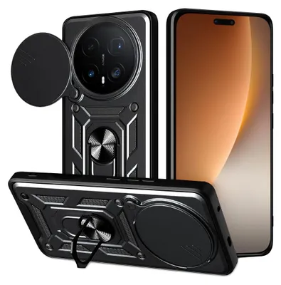 Produktbild von Handyhülle für Honor Magic8 Pro, Techsuit CamShield Series, Schwarz