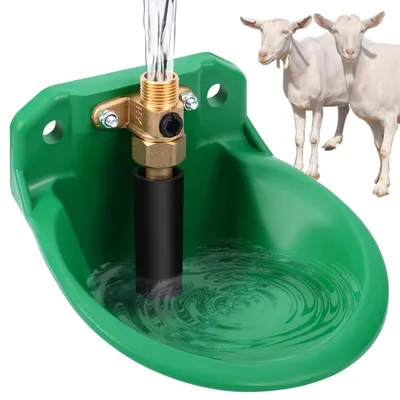 Automatische Weidetränke für Schafe, Rinder, Pferde, 500 ml, grün