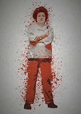 Immagine prodotto di Poster magnetico in metallo per PC, marca Electronic Arts, modello SPLATTER, dimensioni 45x32 cm, colore rosso