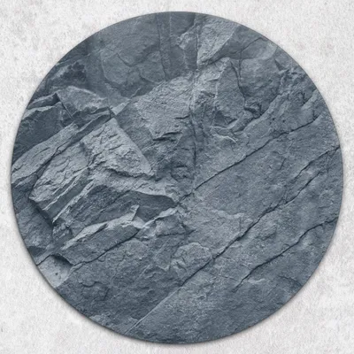 Produktbild von Glas-Herdabdeckplatten Glaskeramikkochfeld-Abdeckung Spritzschutz Glas Runden Schneidebrett fi40 cm - Steine