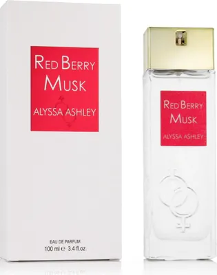 Zdjęcie produktu dla Alyssa Ashley Red Berry Musk EDP 100 ml UNISEX